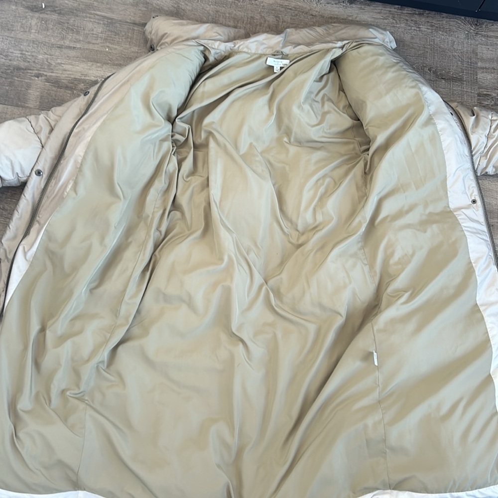 Busayo Collective Long Ombre Puffer Coat size S - Picture 12 of 14